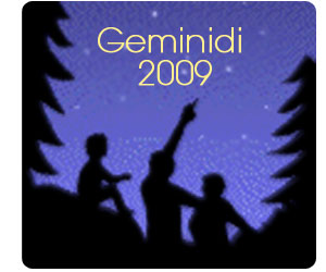 geminidi, meteore 2009